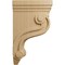 Ekena Millwork 3 3/8"W x 6 1/2"D x 10 1/2"H Boston Traditional Scroll Corbel, Cherry COR03X06X10TSCH - alternate 4